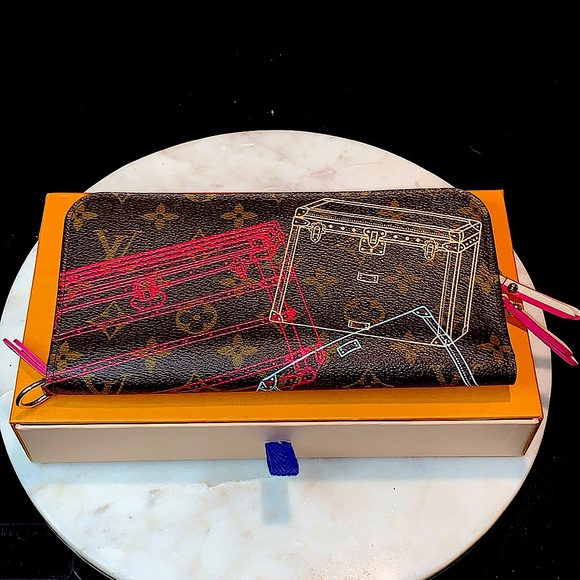 LOUIS VUITTON ZIPPY WALLET MONOGRAM ILLUSTRE TRUNKS 2014 - Picture 5 of 15